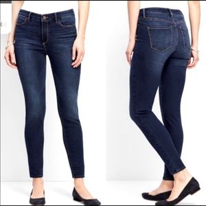 NWT Talbots Flawless Five-Pocket Jeggings Dark Wash Size 6